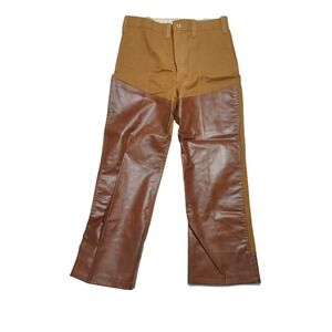 Field & Stream Men's Canvas Water Repellant Briar Pants 34x29 Vintage